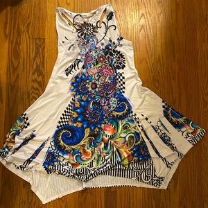 Racer back festival appropriate dress size M simply couture